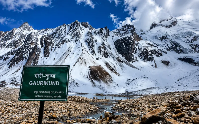 Gauri Kund sacred Himalayan water body