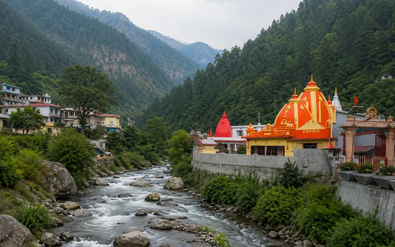 Ancient temple architecture on Kainchi Dham and Jageshwar Dham