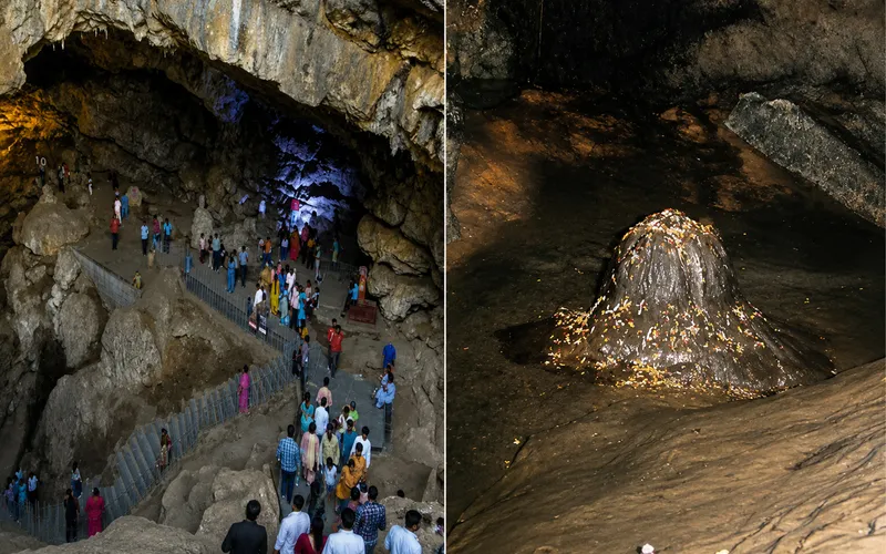 Patal Bhuvaneshwar cave temple travel landscape