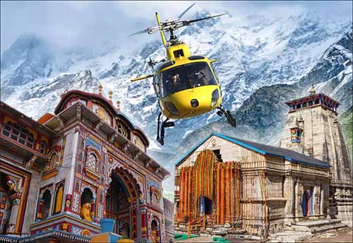 Do Dham Yatra By Helicopter