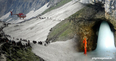 Amarnath Yatra by Helicopter with Kashmir