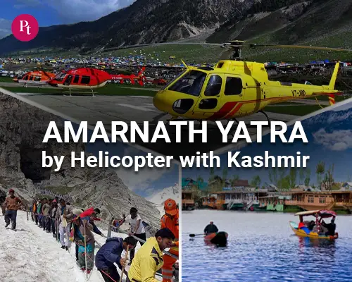 Amarnath Yatra by Helicopter with Kashmir
