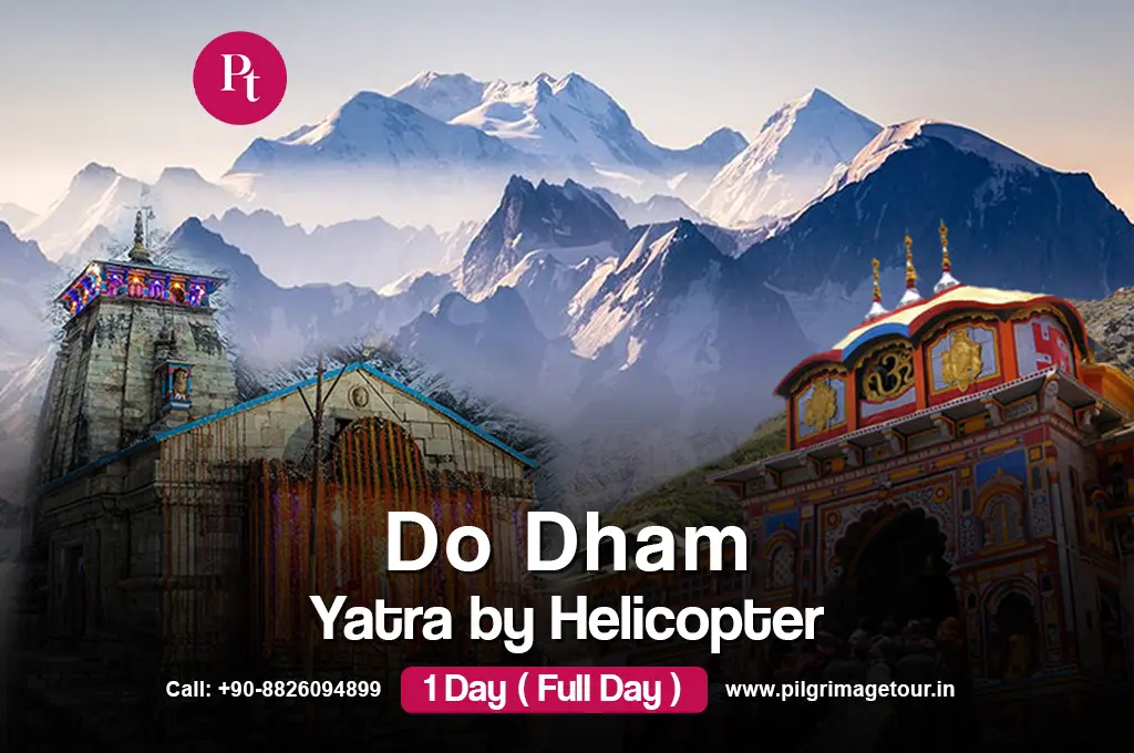 Do Dham Yatra by Helicopter