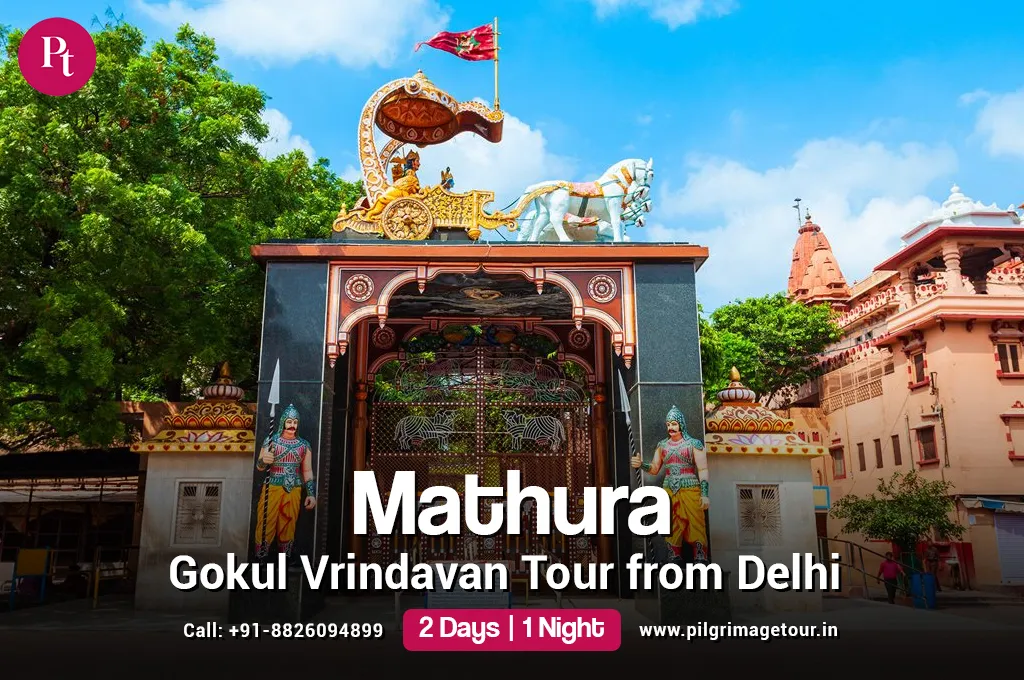 Mathura Gokul Vrindavan Tour from Delhi