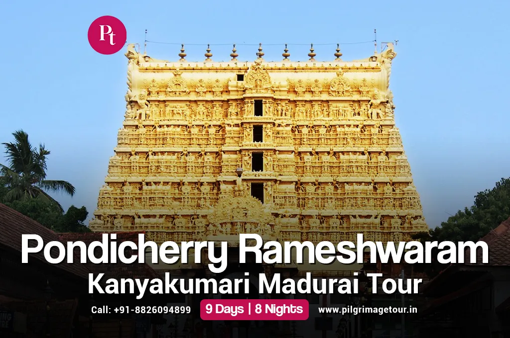 Pondicherry Rameshwaram Kanyakumari Madurai Tour Package