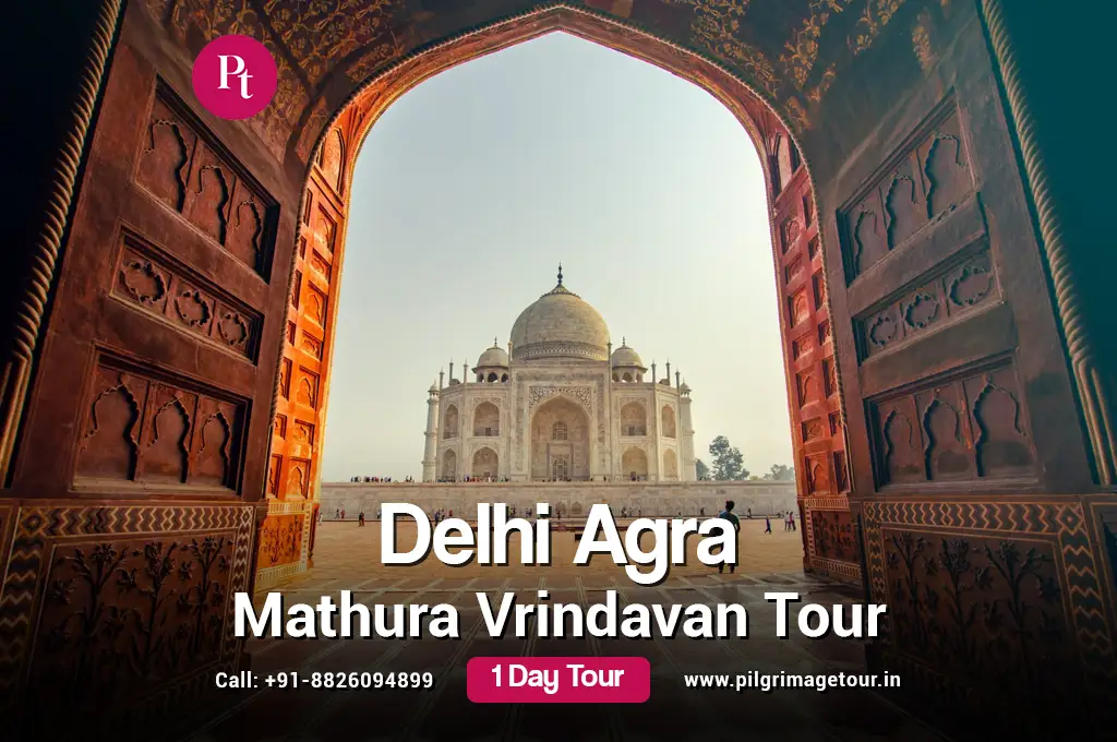 Same Day Delhi Agra Mathura Vrindavan Tour