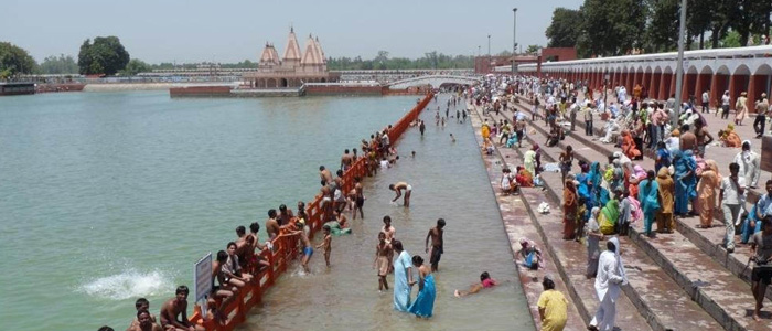 Asthi Visarjan in Sannihit Sarovar