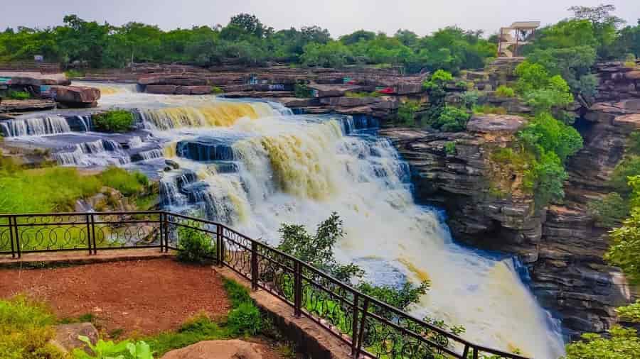 Rajdari and Devdari Waterfalls