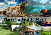 Best Places to Visit in India in March