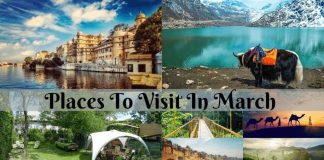 Best Places to Visit in India in March