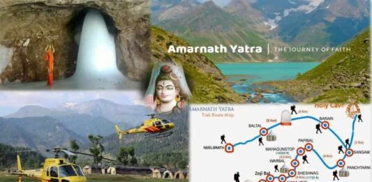 Amarnath Yatra Routes Map