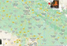 Yamunotri Google Route Map