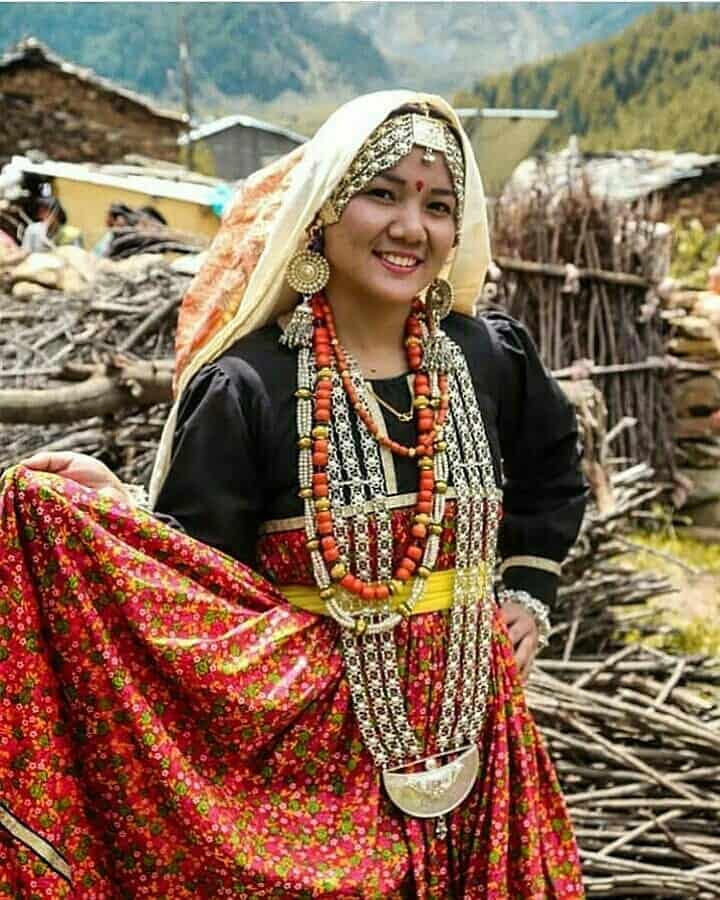 Bhotia Tribal Woman, Uttarakhand