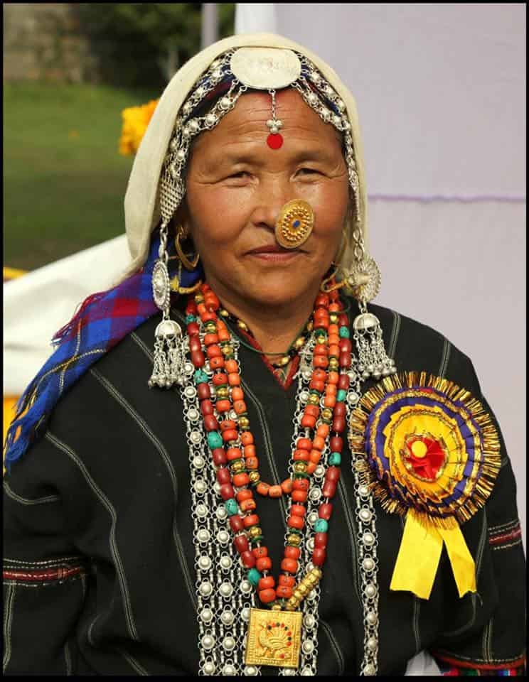 Bhotia woman of Uttarakhand