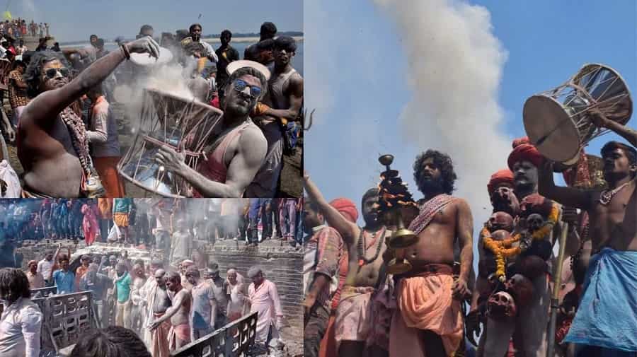 Chita Bhasm Holi at Kashi