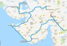 Dwarka Temple Route Map