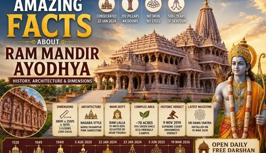 Interesting & Unknown Facts about Shri Ram Mandir, Ayodhya
