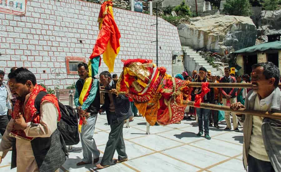 Gangotri Temple Ritual Timing