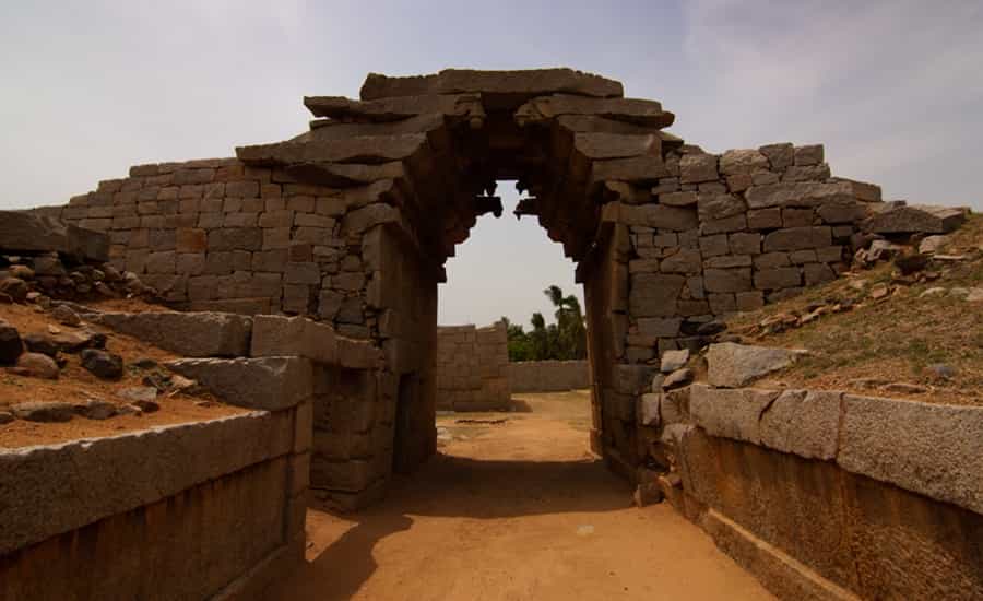 Bhima’s Gateway, Hampi