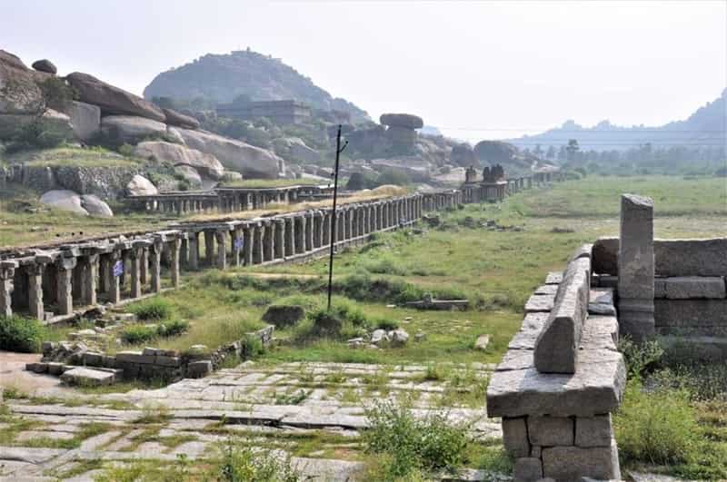 Krishna Bazaar, Hampi