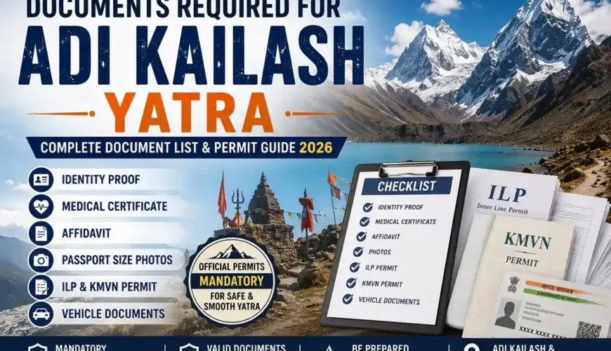 Documents Required for Adi Kailash Yatra