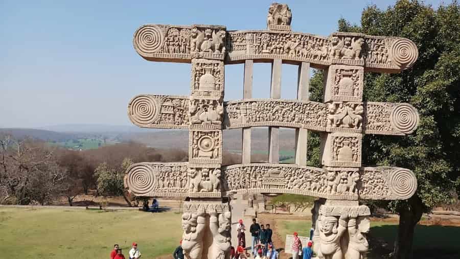 Four Gateways, Sanchi