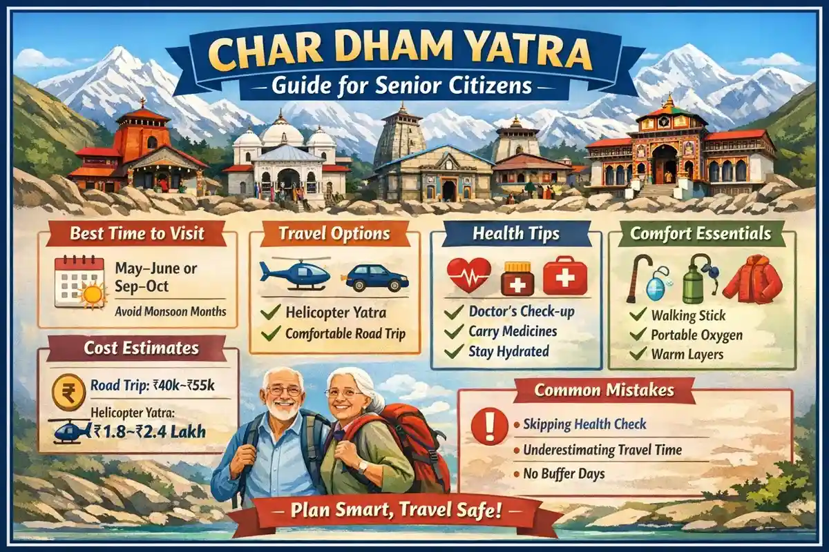 Char Dham Yatra for Senior Citizens Guide