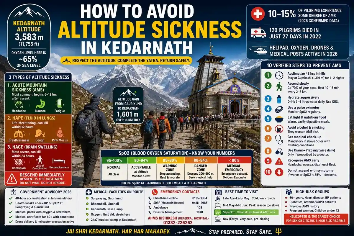 How to Avoid Altitude Sickness in Kedarnath
