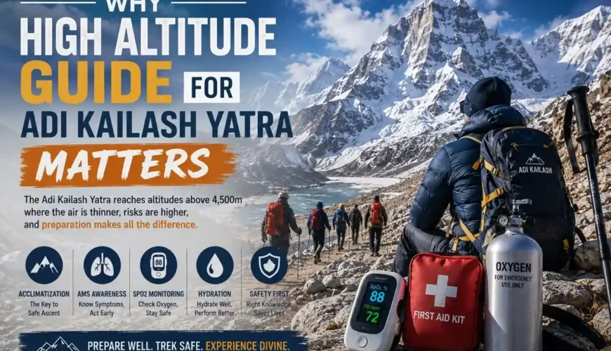 Why High Altitude Guide for Adi Kailash Yatra Matters