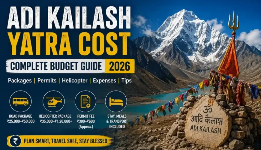 Adi Kailash Yatra Cost