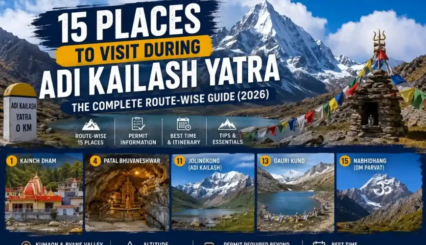 Places to Visit During Adi Kailash Yatra
