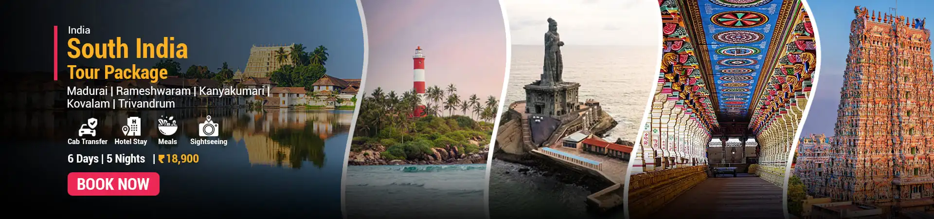 South India Temple Tour Package