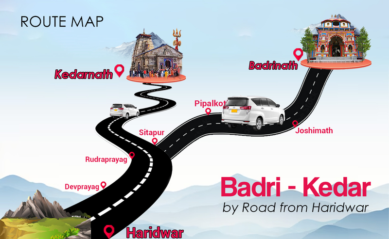 Kedarnath & Badrinath from haridwar
